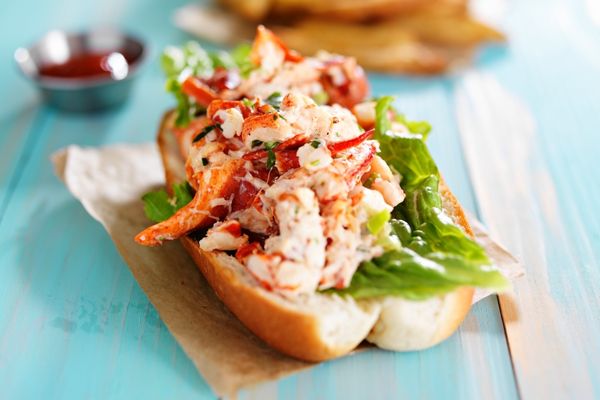 Our lobster roll is famous